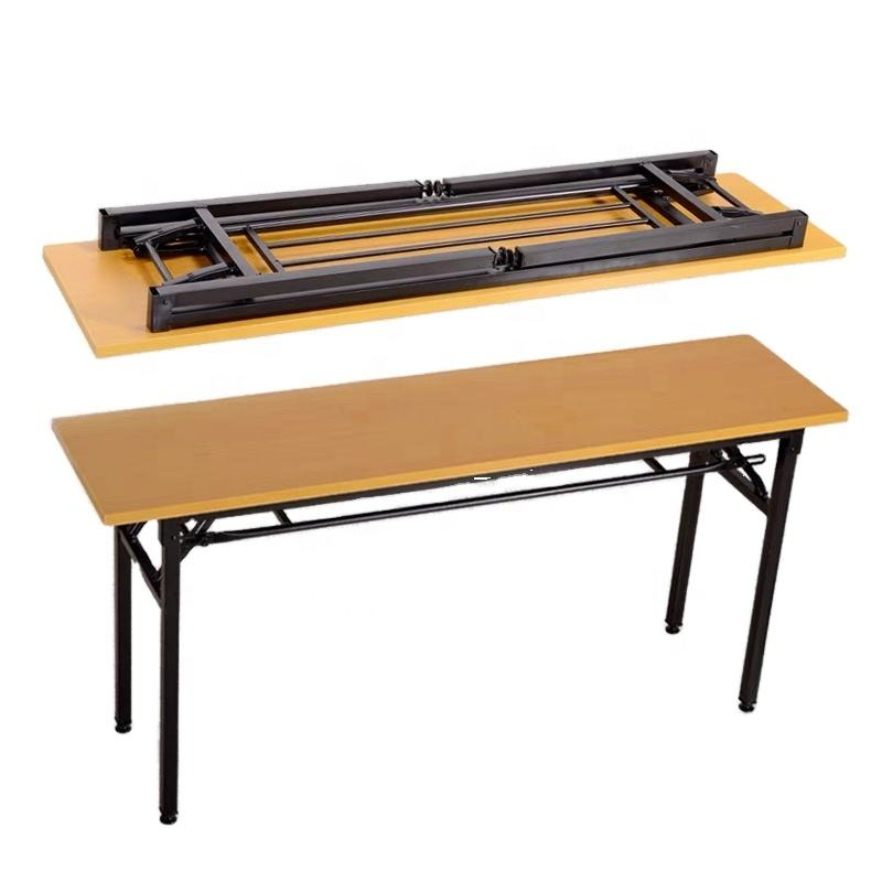 Home Office Work Table - โต๊ะพับ โต๊ะพับสไตล์มินิมอลทันสมัย โต๊ะคอมพิวเตอร์ขนาดเล็ก โต๊ะทำงานทันสมัย เฟอร์นิเจอร์สำนักงานสำหรับโฮมออฟฟิศ