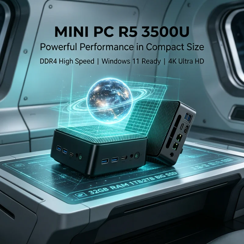 Home Office Form - มินิพีซีพกพา LENO รุ่นพรีเมียม AMD R5 3500U
