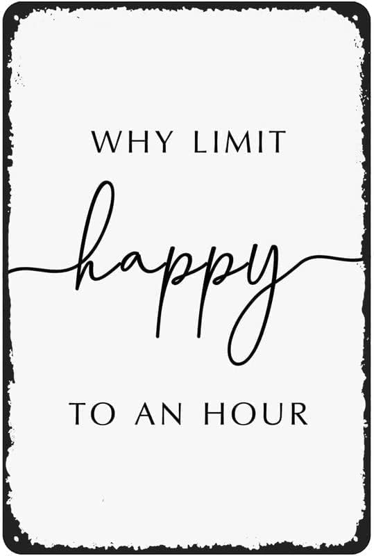 Home Office Hours - MATou Kitchen ทำไมต้องจำกัดความสุขให้เป็นเพียงชั่วโมงเดียว, ศิลปะติดผนังสำนักงาน, ศิลปะติดผนังบาร์, ป้ายบาร์,