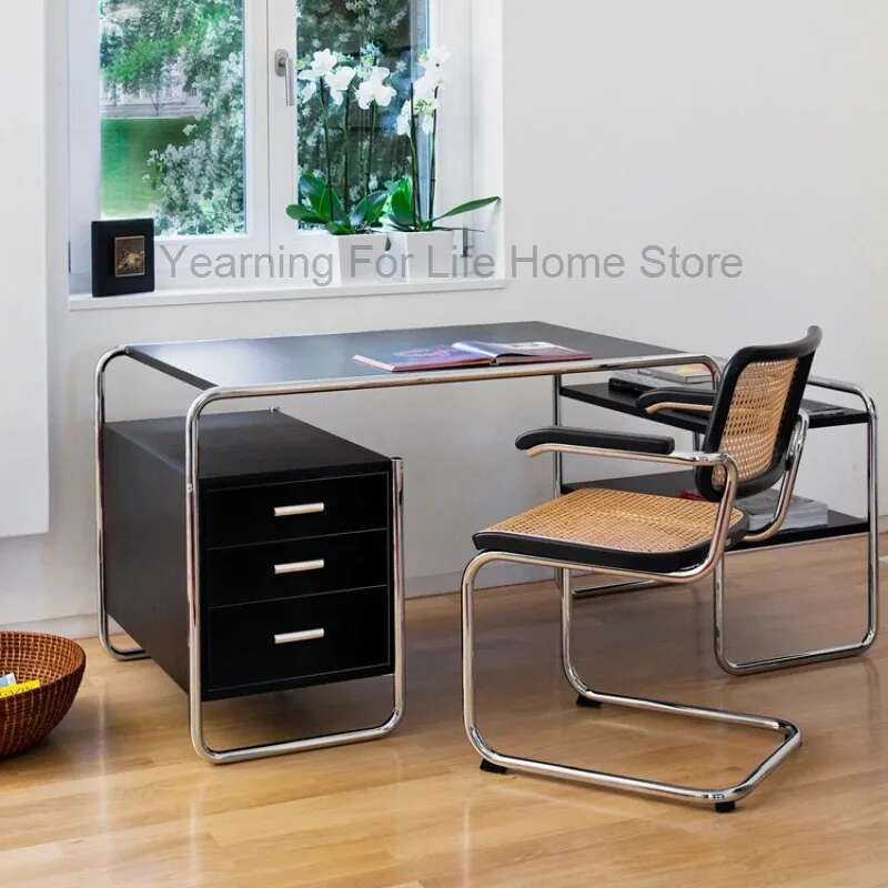 Home Office Work Table - โมเดิร์นเรียบง่ายโต๊ะทํางานขนาดเล็กบ้านห้องนอนโต๊ะทํางานตารางเกมคอมพิวเตอร์ Bureaux เป็นสินค้าที่ทํางานเฟอร์นิเจอร์ QF50OD