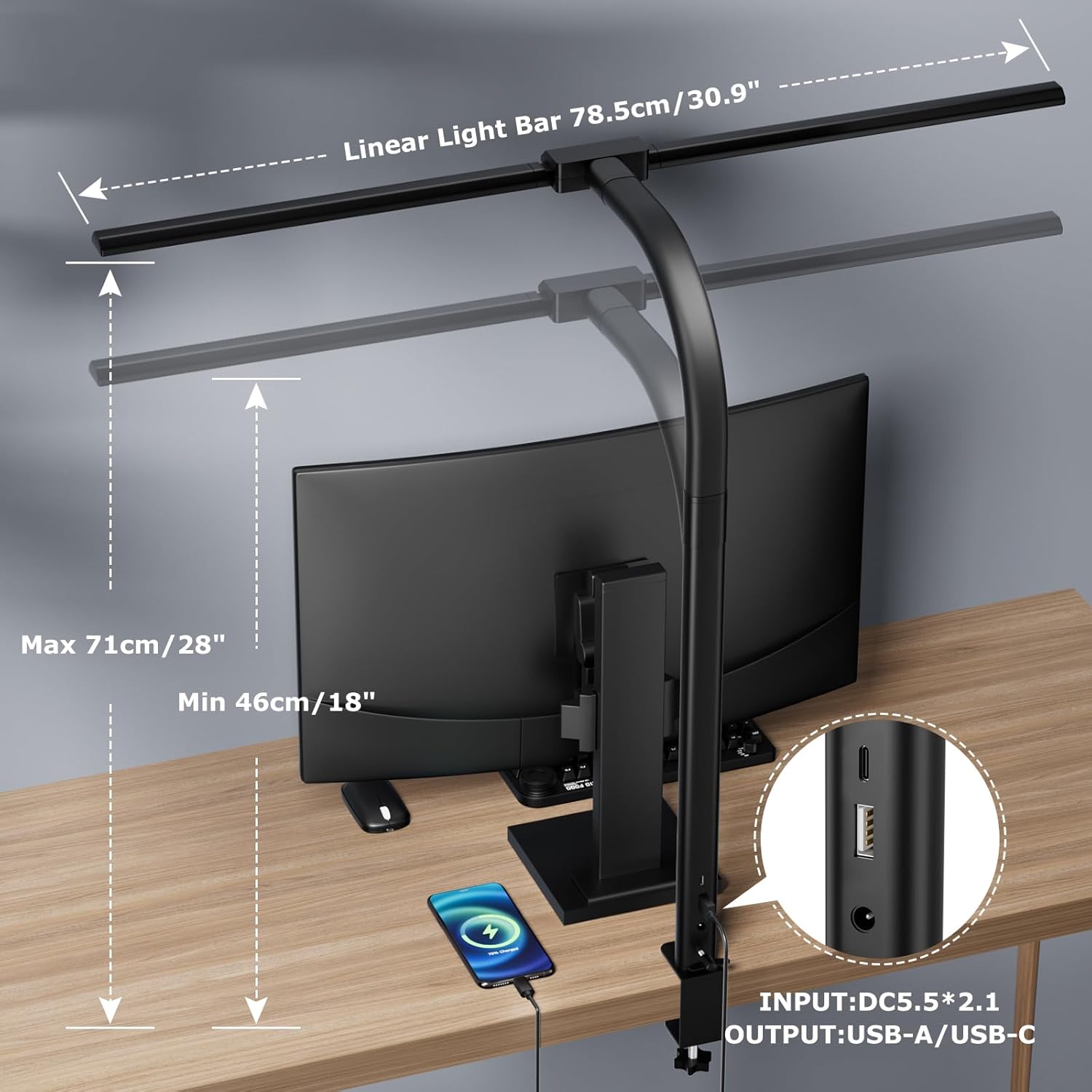 โคมไฟตั้งโต๊ะ LED สำหรับใช้งาน - Home Office Work Table บทวิจารณ์และราคา