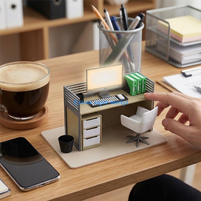 090B โต๊ะคอมพิวเตอร์จิ๋วพร้อมเ - Home Office Architecture บทวิจารณ์และราคา
