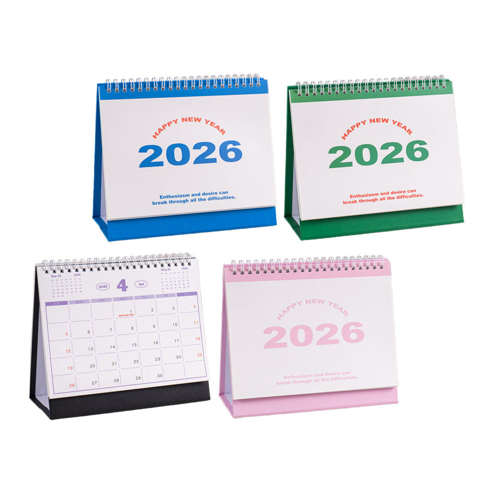 ปฏิทินตั้งโต๊ะแบบพลิก 4 ชิ้น ร - English Home Office บทวิจารณ์และราคา