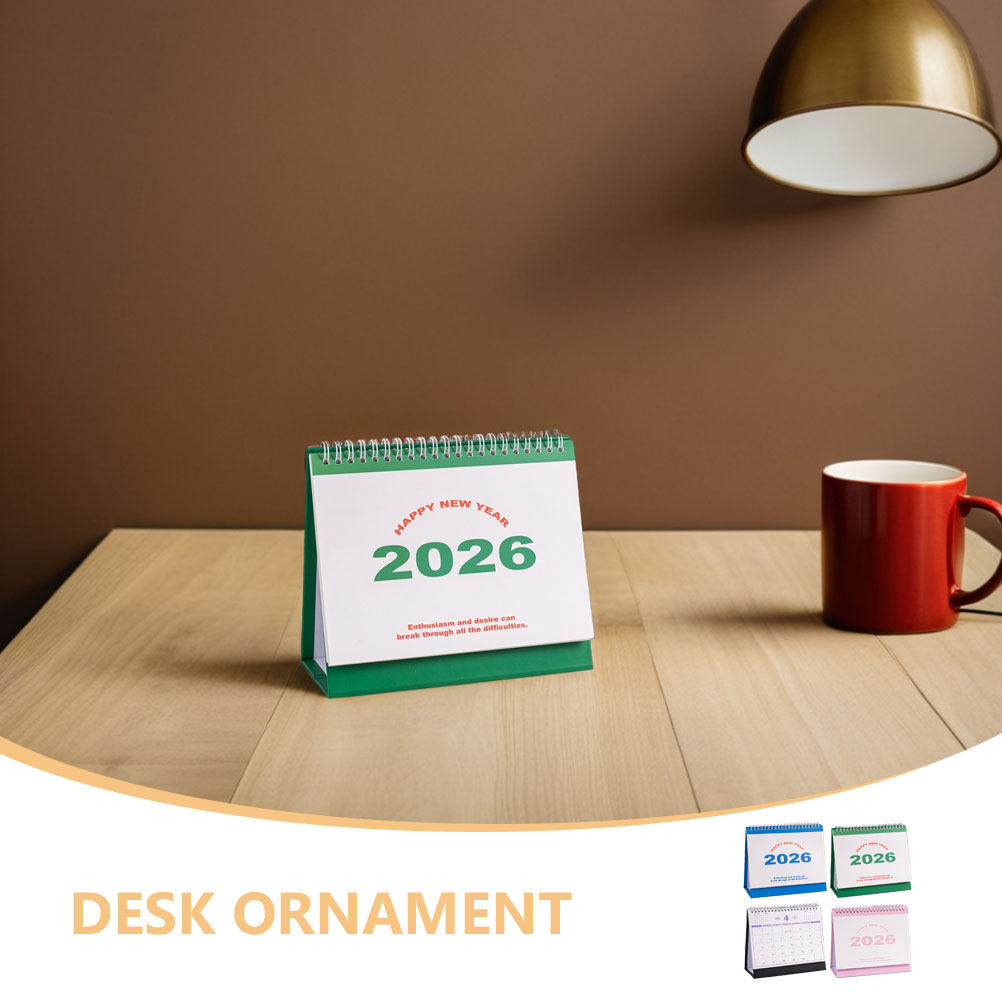 ปฏิทินตั้งโต๊ะแบบพลิก 4 ชิ้น ร - English Home Office บทวิจารณ์และราคา