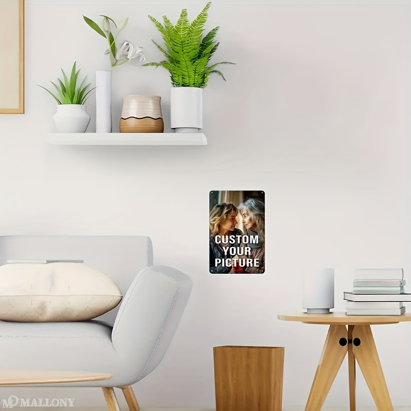 ป้ายโลหะแบบกำหนดเอง - ป้ายภาพโ - Home Office Gif บทวิจารณ์และราคา