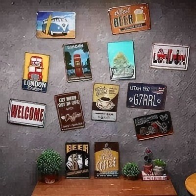 ป้ายโลหะติดผนังลายผู้หญิงญี่ปุ - Home Office Gif บทวิจารณ์และราคา