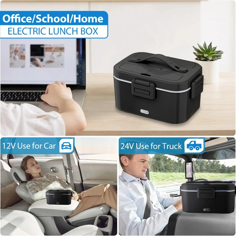 กล่องอาหารกลางวันไฟฟ้าแบบมีระบ - Home Office Work บทวิจารณ์และราคา