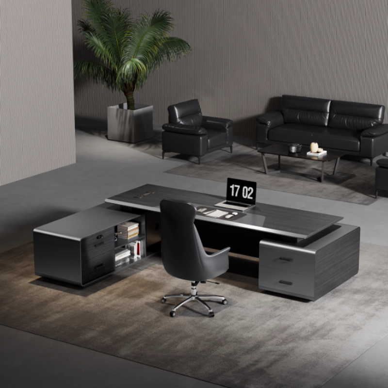 โต๊ะคอมพิวเตอร์รูปตัว L สุดหรู - Home Office Work Table บทวิจารณ์และราคา