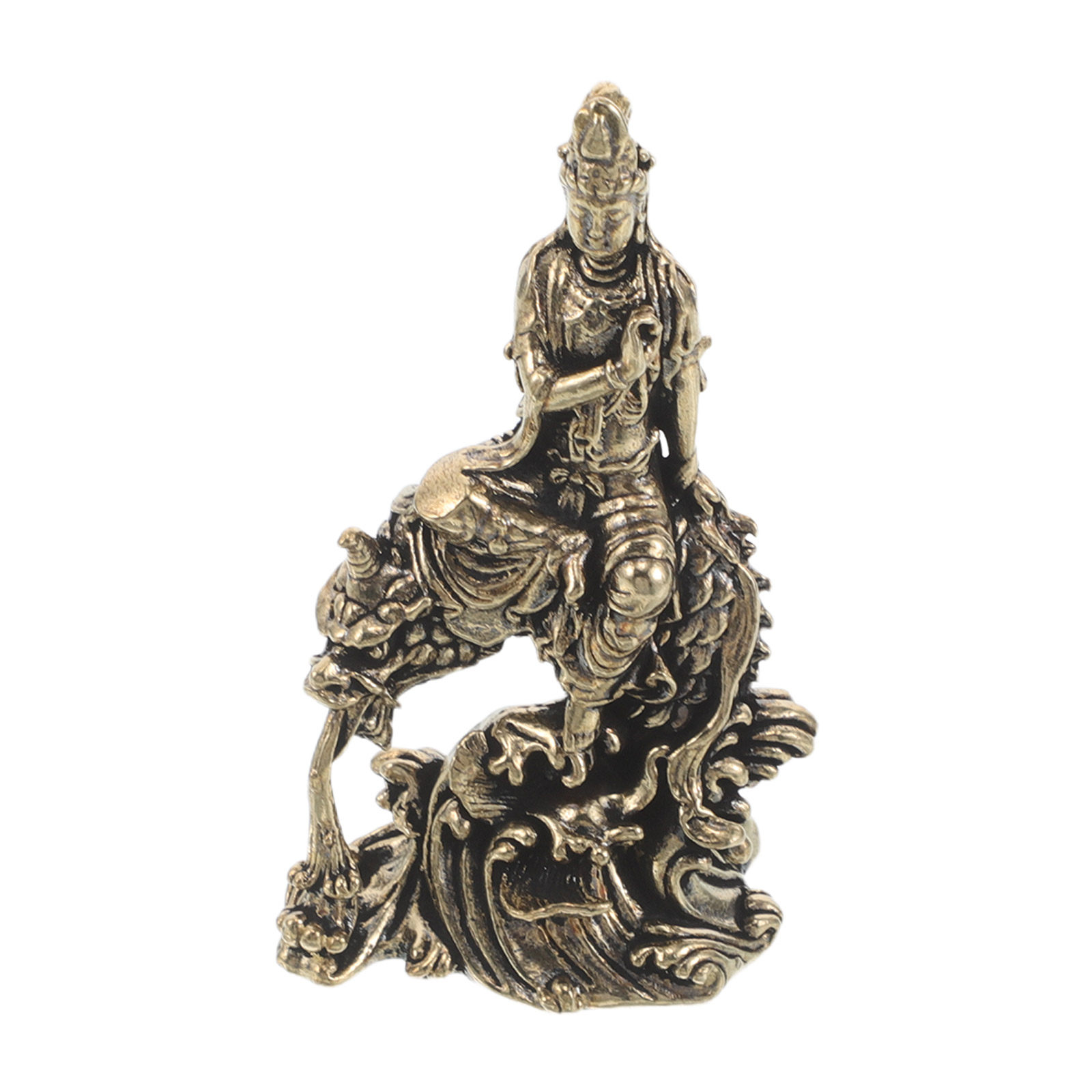 รูปปั้นพระโพธิสัตว์กวนอิมทองเห - Home Office Feng Shui บทวิจารณ์และราคา