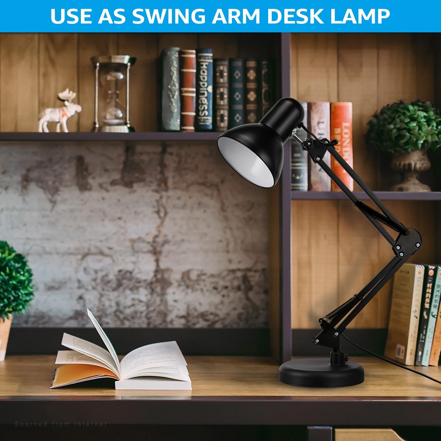 โคมไฟตั้งโต๊ะ LED แบบยืดหยุ่น  - Home Office Work Table บทวิจารณ์และราคา
