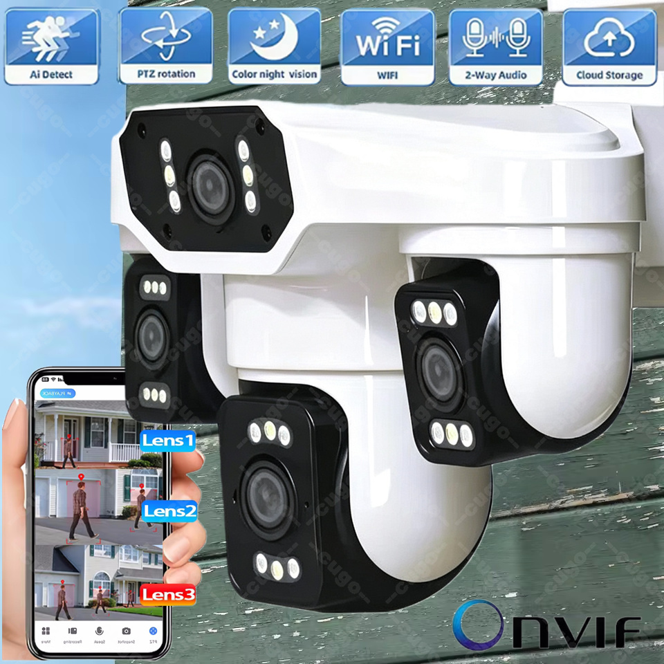 กล้องวงจรปิดภายนอกบ้าน 8K 15MP - Home Office Xp บทวิจารณ์และราคา