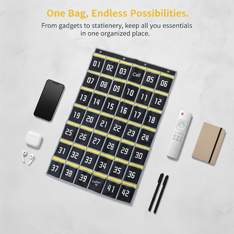 [L] กระเป๋าแขวนติดผนังแบบมีหมา - Home Office Phone Number บทวิจารณ์และราคา
