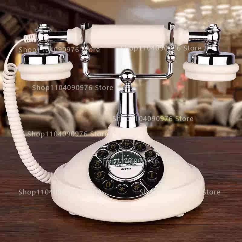 โทรศัพท์ย้อนยุคสไตล์ยุโรป สำหร - Home Office Phone Number บทวิจารณ์และราคา