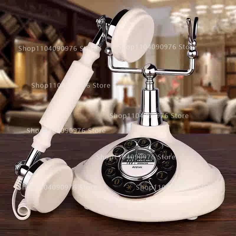 โทรศัพท์ย้อนยุคสไตล์ยุโรป สำหร - Home Office Phone Number บทวิจารณ์และราคา