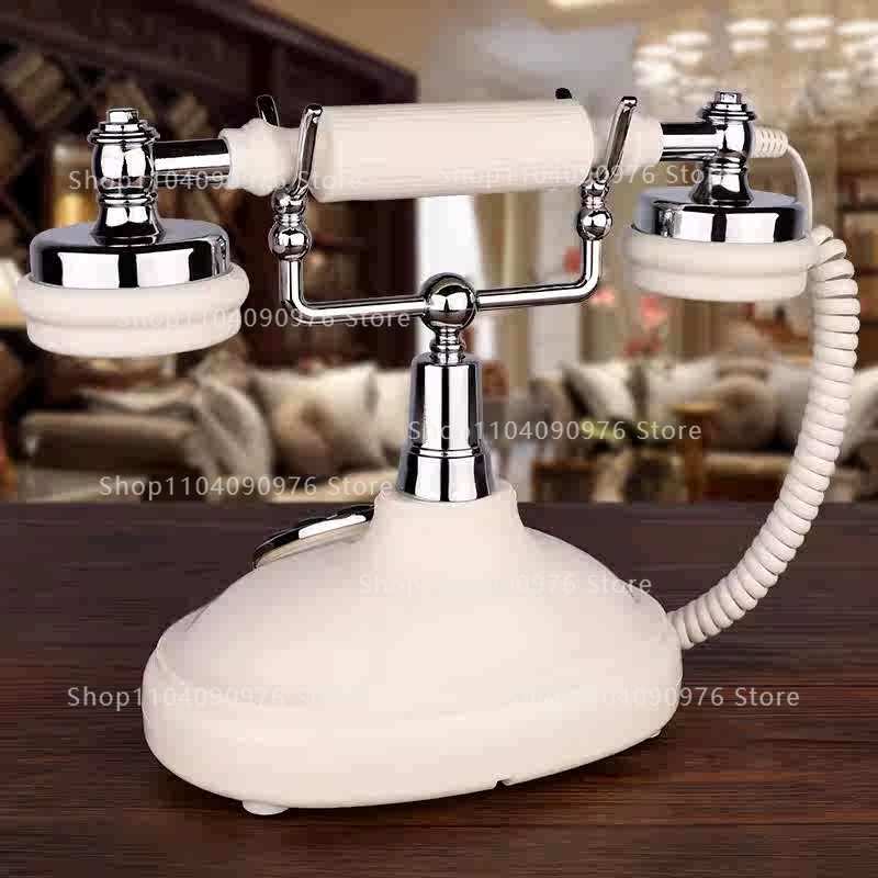 โทรศัพท์ย้อนยุคสไตล์ยุโรป สำหร - Home Office Phone Number บทวิจารณ์และราคา
