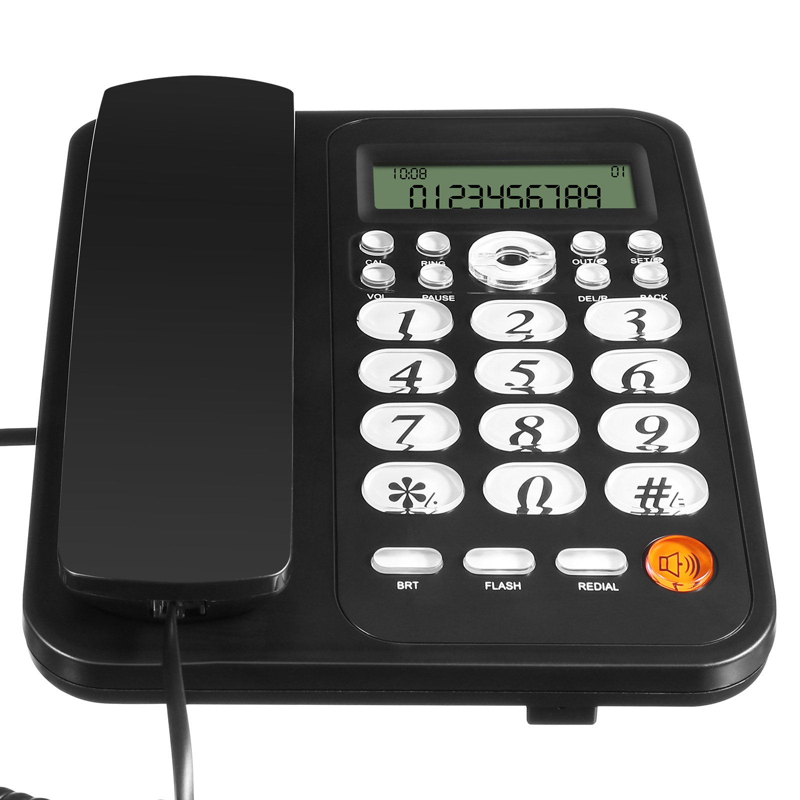 โทรศัพท์แบบมีสายพร้อมหน้าจอแสด - Home Office Phone Number บทวิจารณ์และราคา