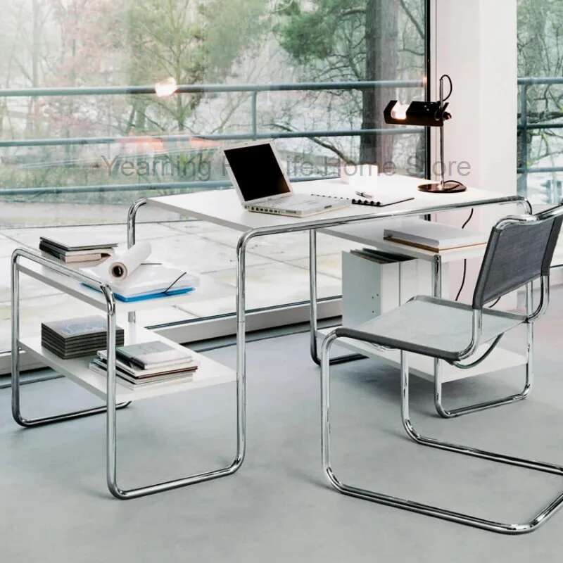 โมเดิร์นเรียบง่ายโต๊ะทํางานขนา - Home Office Work Table บทวิจารณ์และราคา