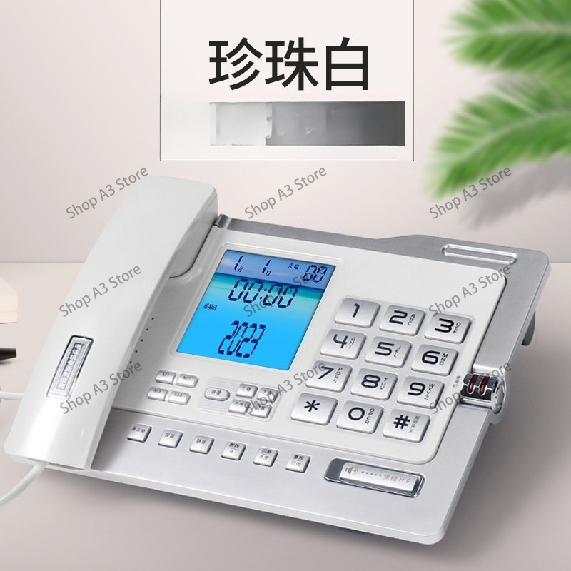 G026 โทรศัพท์สำนักงาน/บ้าน สีด - Home Office Phone Number บทวิจารณ์และราคา