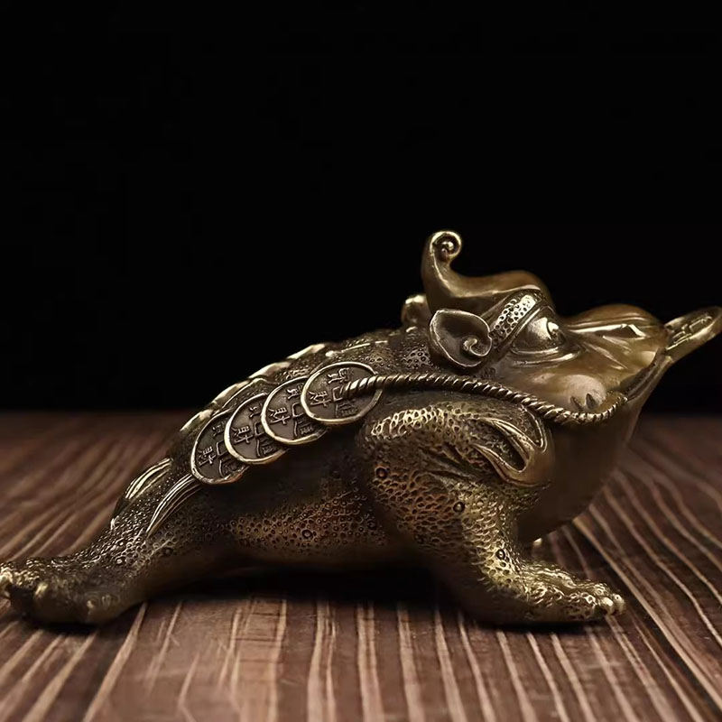 Antique Bronze สามขาเงินคางคกร - Home Office Gif บทวิจารณ์และราคา