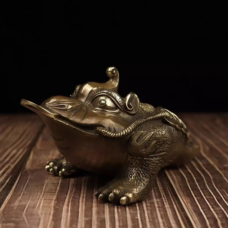 Antique Bronze สามขาเงินคางคกร - Home Office Gif บทวิจารณ์และราคา