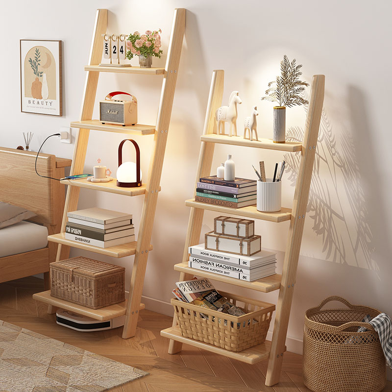 ‌ ชั้นวางของติดผนังไม้เนื้อแข็ - Bookcase Wood Shelf บทวิจารณ์และราคา