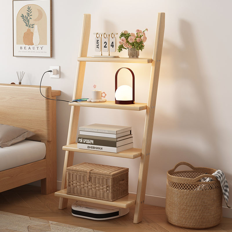 ‌ ชั้นวางของติดผนังไม้เนื้อแข็ - Bookcase Wood Shelf บทวิจารณ์และราคา