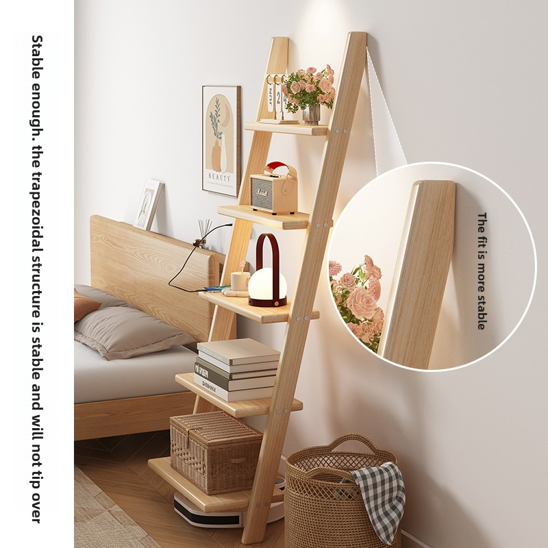 ‌ ชั้นวางของติดผนังไม้เนื้อแข็ - Bookcase Wood Shelf บทวิจารณ์และราคา