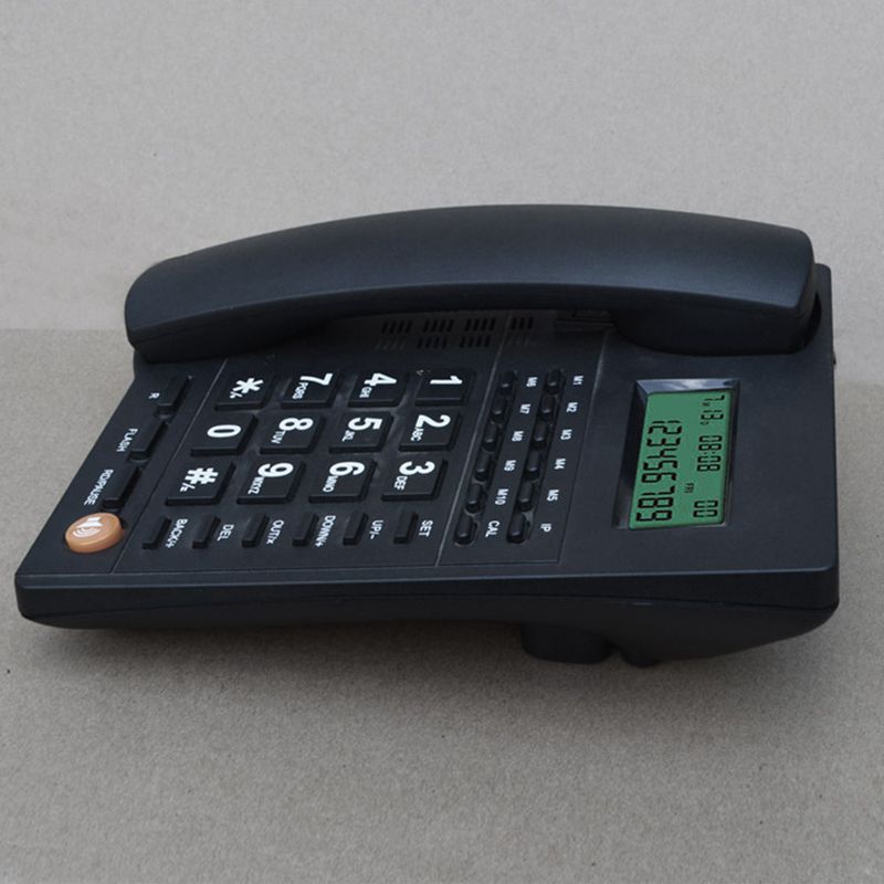 โทรศัพท์บ้าน Caller ID โทรศัพท - Home Office Phone Number บทวิจารณ์และราคา