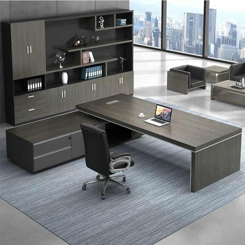 โต๊ะทํางานคอมพิวเตอร์หน่วยงาน  - Home Office Work Table บทวิจารณ์และราคา