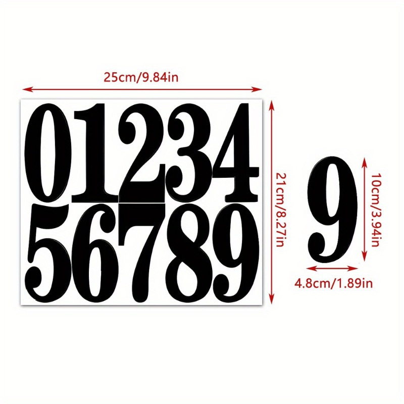สติ๊กเกอร์ดิจิตอล สติ๊กเกอร์กล - Home Office Number บทวิจารณ์และราคา