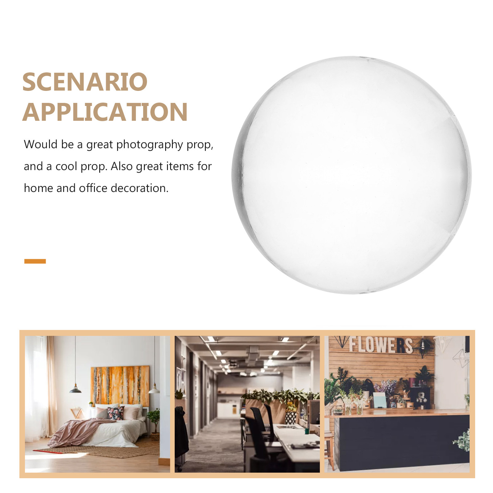 ลูกแก้วคริสตัลสำหรับถ่ายภาพ โป - Home Office Feng Shui บทวิจารณ์และราคา