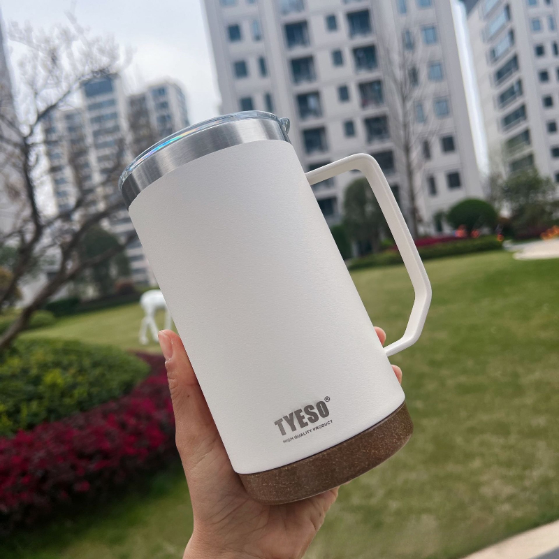 แก้วกาแฟสแตนเลส TYESO ปากกว้าง - Home Office Hours บทวิจารณ์และราคา