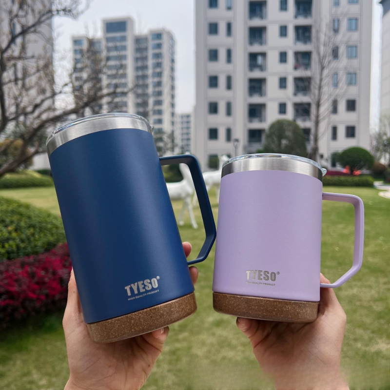 แก้วกาแฟสแตนเลส TYESO ปากกว้าง - Home Office Hours บทวิจารณ์และราคา
