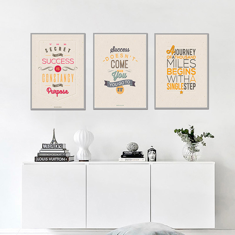 โปสเตอร์ที่สร้างแรงบันดาลใจอ้า - English Home Office บทวิจารณ์และราคา